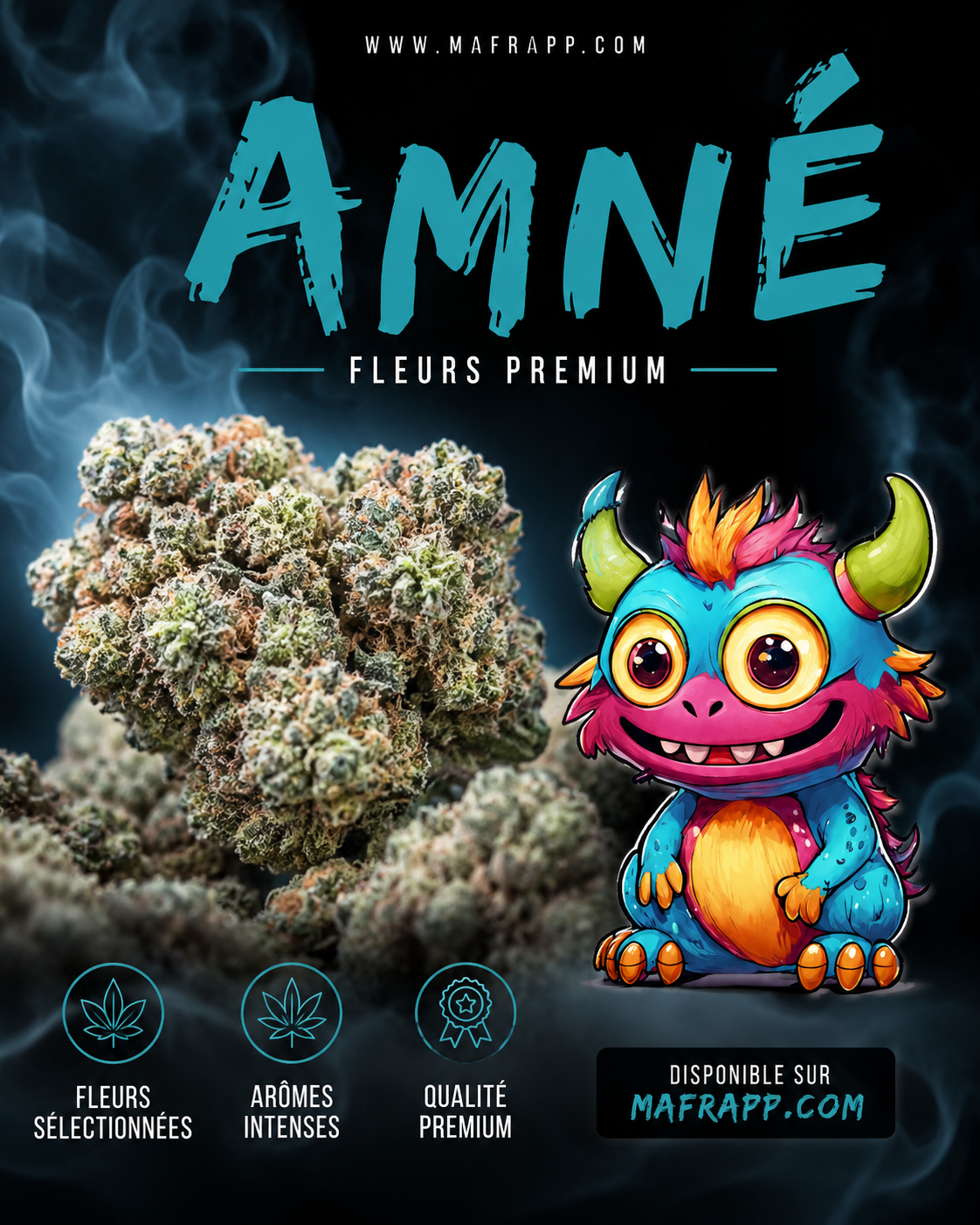 Amné CALIFORNIAN KUSH DC ( FLEURS )